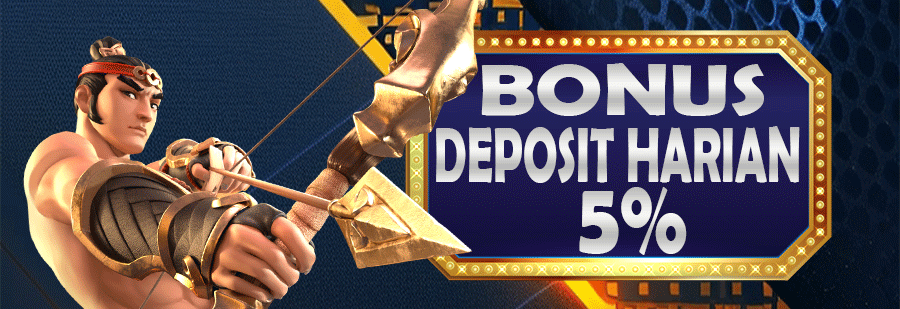 BONUS DEPOSIT HARIAN 5%