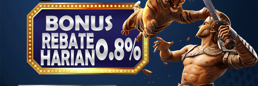 BONUS REBATE SETIAP HARI 0,8%
